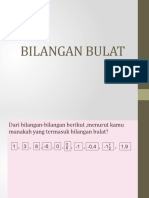 Bilangan Bulat