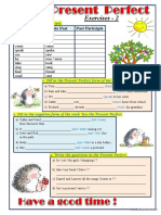 Present Perfect Exercises - 2