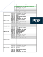 Jadwal Kegiatan Pesantren Ramadhan