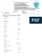 Soal PTS Matematika Kelas GANJIL