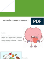 Nutrición Conceptos Generales