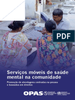 Serviços Móveis de Saúde Mental Na Comunidade - Promoção de Abordagens Centradas Na Pessoa e Baseadas em Direitos