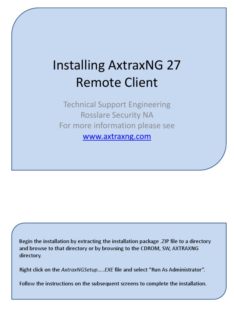 Installing Remote Client 27 | PDF | Port (Computer Networking ...