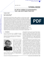 Supramolecular Concepts and New Techniques in Mechanochemistry: Cocrystals, Cages, Rotaxanes, Open Metal-Organic Frameworks