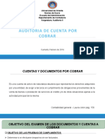 Auditoría de Cuentas Por Cobrar