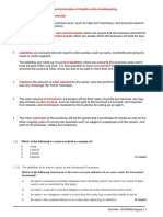 CH 1 Assets, Liabilities and Principles of Double Entry Bookkeeping