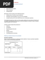 CH 5 Accounting For Materials