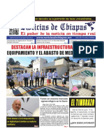 Periódico Noticias de Chiapas, Edición Virtual Sábado 24 de Febrero de 2023