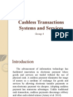 Cashless Transactions Systems and Services