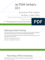 Overview PSAK Terbaru IAI Riau Maret 2021