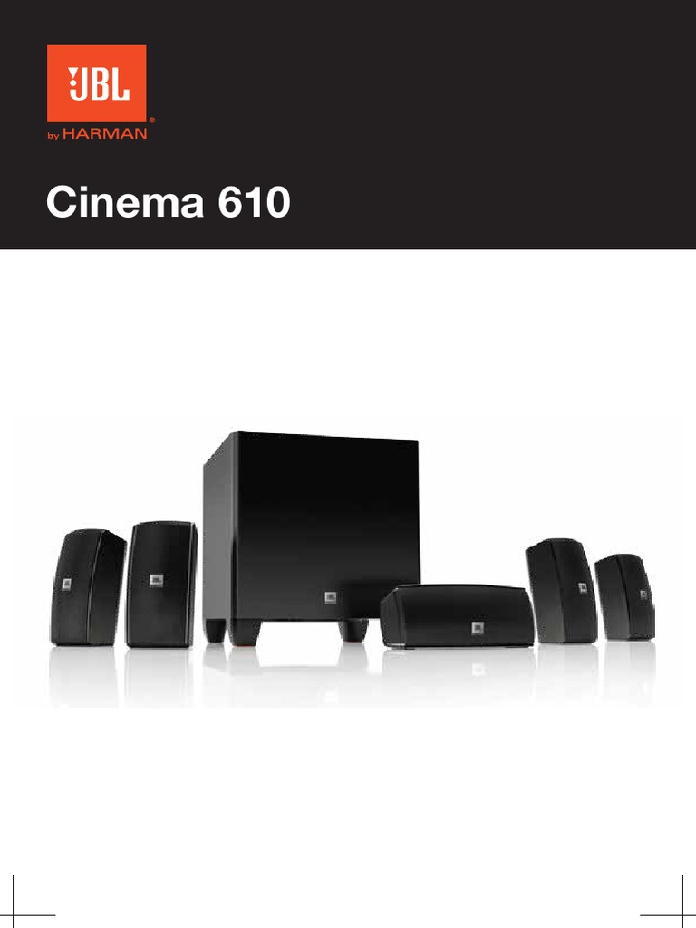 JBL Cinema 610 Set PDF