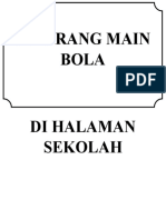 Dilarang Main Bola