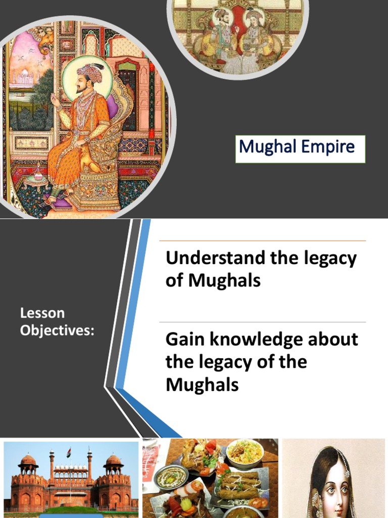 Mughals PDF Mughal Empire