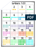 Number Chart 1-20