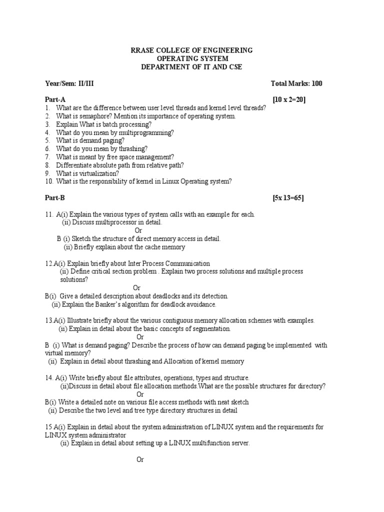 Os Model | PDF | Operating System | Process (Computing)