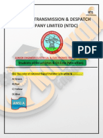 National Transmission & Despatch Company Limited (NTDC) : Ans) A