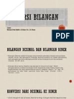 Konversi Bilangan