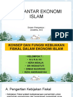 Pengantar Ekonomi Islam (Kelompok 7)