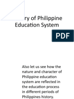 History of Philippine Education System Traced