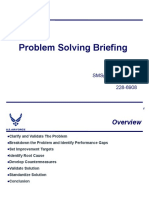 Problem Solving Brief