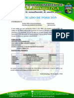 001 Certificado de Posicion