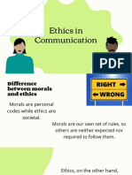 Ethics in Communication