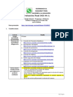 Evaluacion Final - Sistemas Integrados de Producción - 2023-00