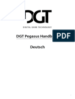 MAN 71009 User Manual DGT Pegasus de V1.1