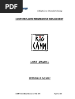 CAMM6.1 Manual