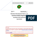 SP-1258 - HSE Specification - Quantitative Risk Assessment (QRA)
