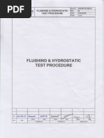 Hydrostatic Test Report Form | PDF