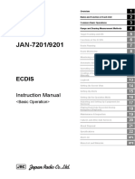 ECDIS JRC JAN-7201-9201 Instruct Manual Basic 