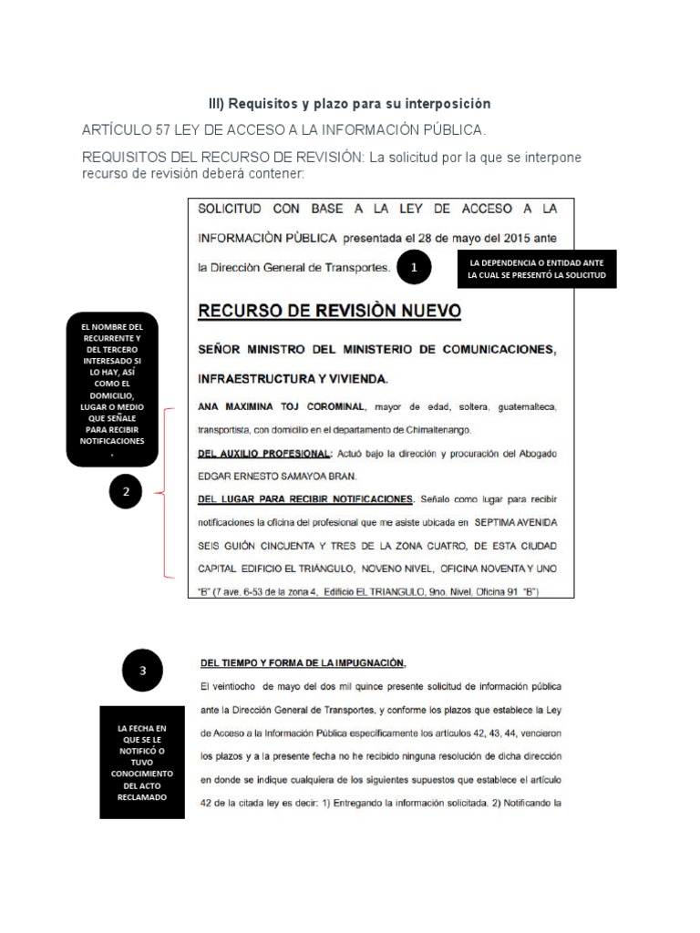 Requisitos para el Recurso de Revisión | PDF | Justicia | Crimen y ...