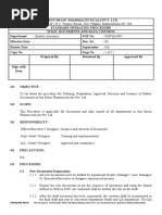 Document and Data Control