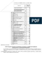 O R D I N Pentru Aprobarea Standardelor de Echipare A Unităților de Învățământ Preuniversitar Cu Echipamente Tehnologice