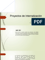 Proyectos de Internalización