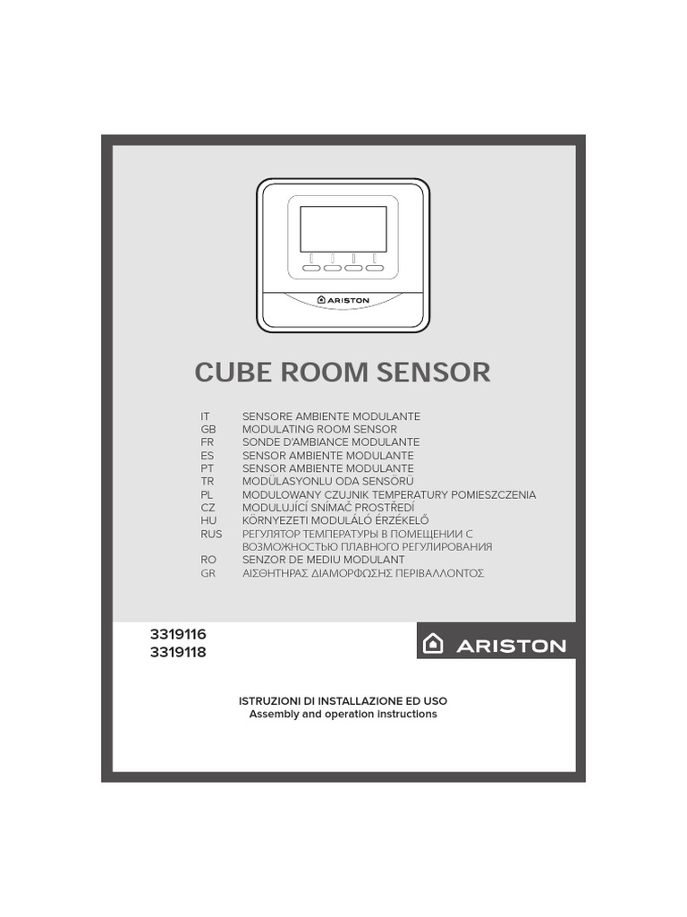 Instructiuni de Instalare Si Utilizare CUBE RF | PDF