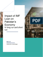 Impact of Imf Loan On Pakistans Economy PDF