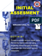 Initial Assessment dalam