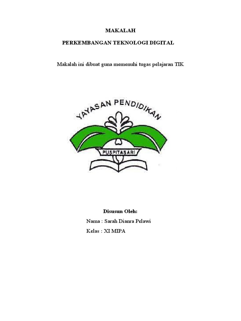 Makalah Tik Sma | PDF