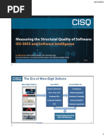 Measuring The Structural Quality of Software