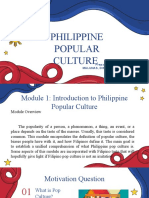 Philippine Popular Culture Report