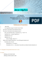 2 - Linear Algebra