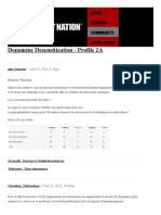 Dopamine Desensitization - Profile 2A - Christian Thibaudeau Coaching - Forums - T Nation