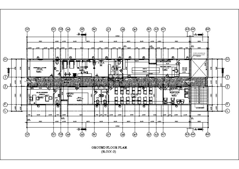 Ground Floor Plan | PDF | Architectural Design | Architecture