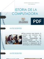 Historia de La Computadora - 082115
