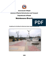 Guidelines For Facilities For Blind and Vision Impaired Pedestrians