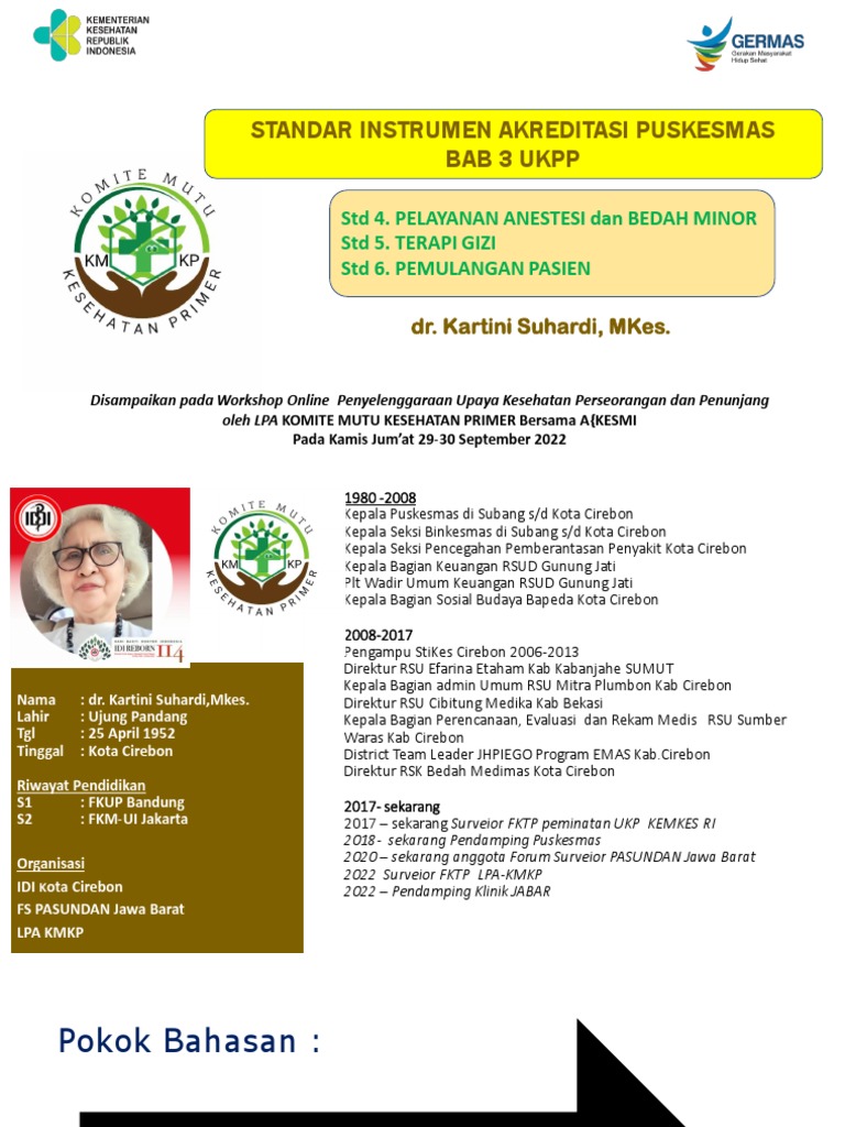 Standar Anestesi & Bedah Minor Puskesmas | PDF