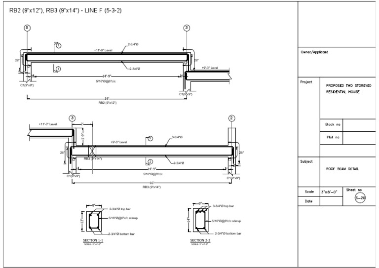 22.roof Beam Detail PDF