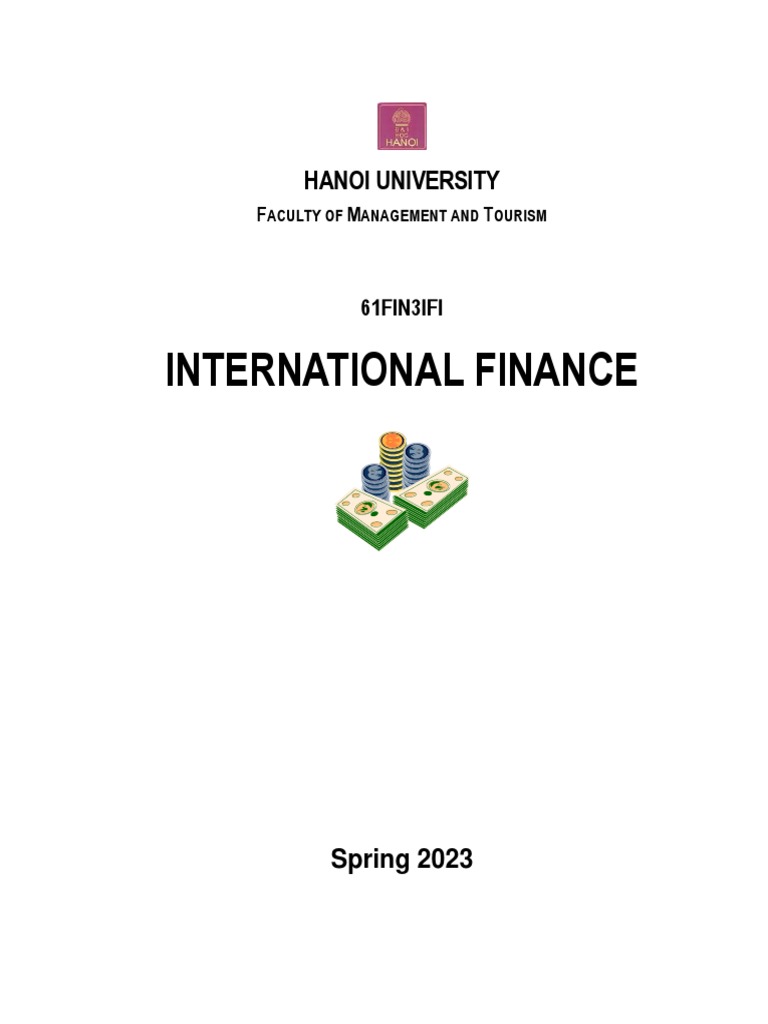 International Finance Course Syllabus | PDF | Foreign Exchange Market ...